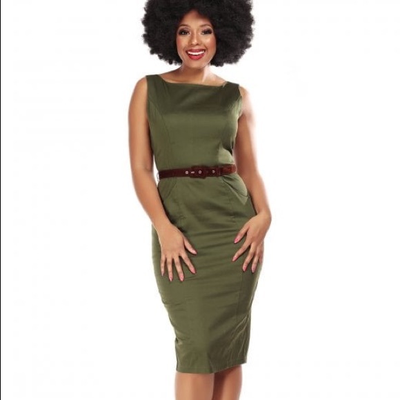 olive green pencil dress Stand Out on Game Day with the Orange Sequin Football Dress – L. Mae  Boutique